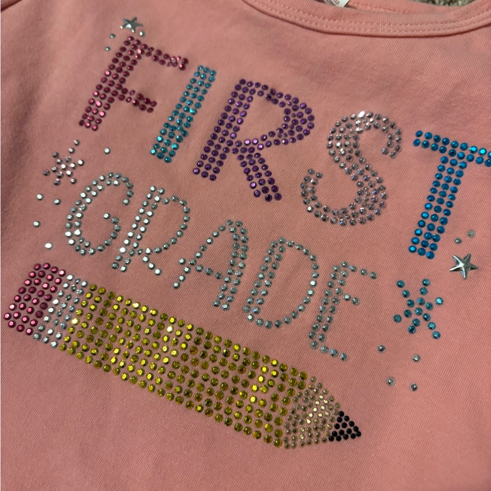 Pink First Grade Top - Picture 2 of 3